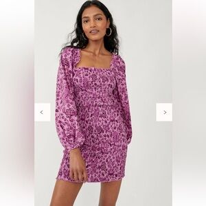Free People Smock It To Me Mini Dress